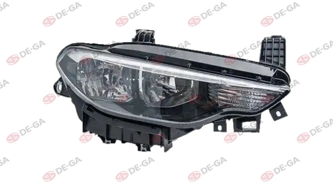 AYDINLATMA - F.EGEA 15-21 ÖN FAR MOTORLU SİYAH Rh.